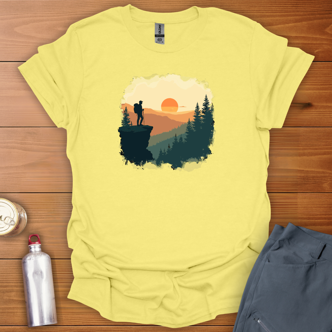 Hiker Sunrise T-Shirt