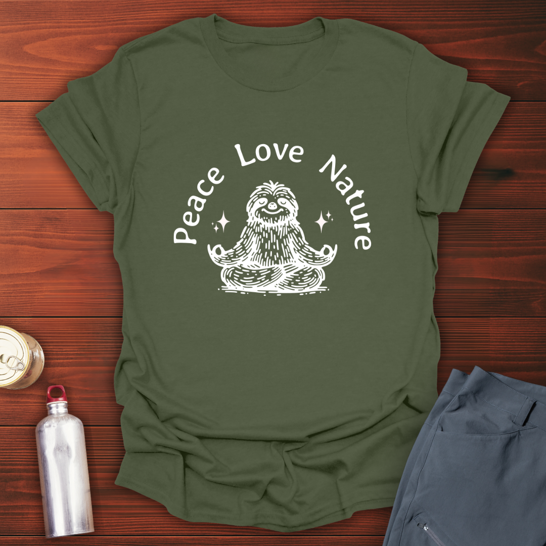Peace Love Nature T-Shirt