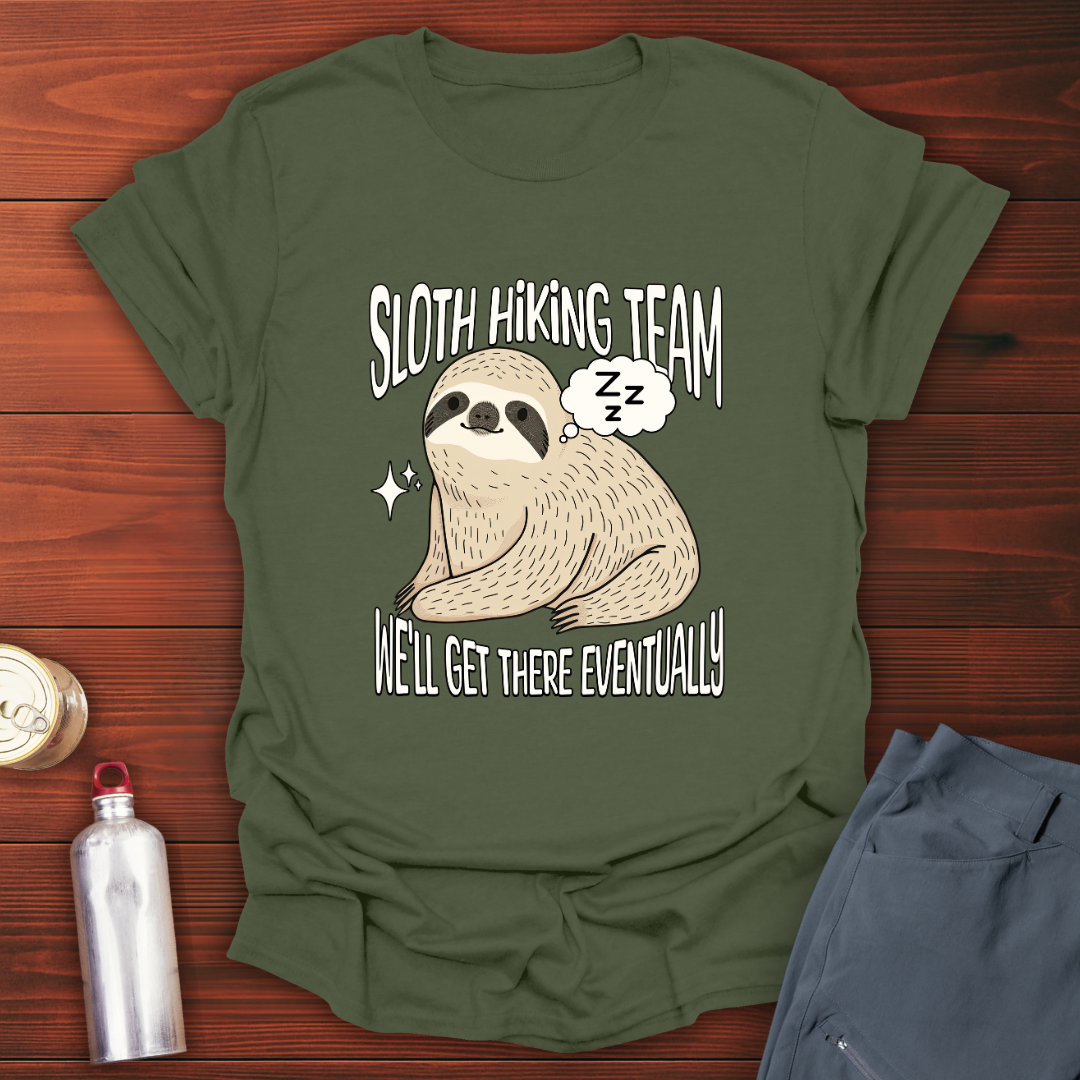 Sloth Hiker T-Shirt