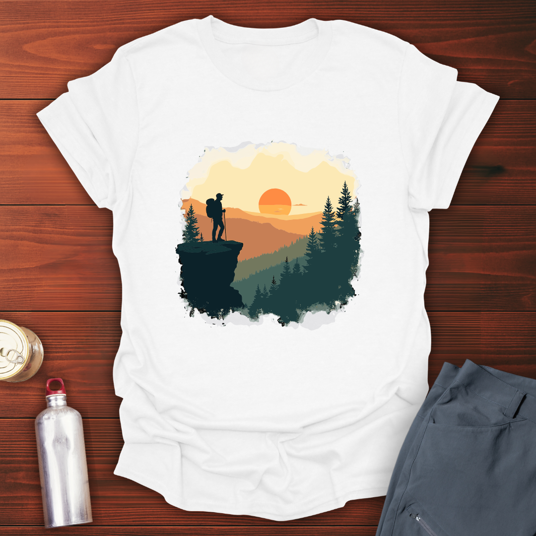 Hiker Sunrise T-Shirt