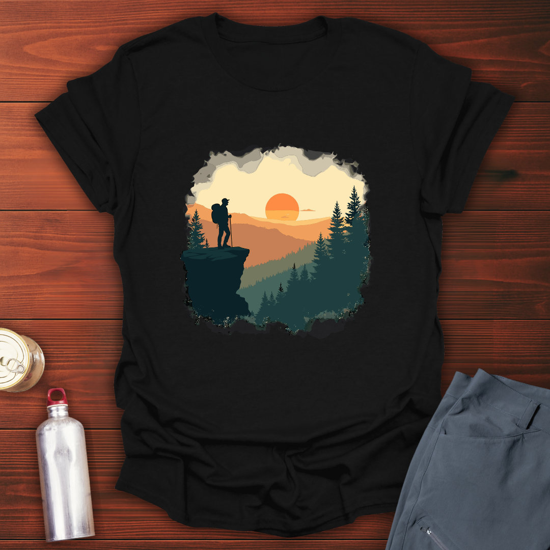 Hiker Sunrise T-Shirt