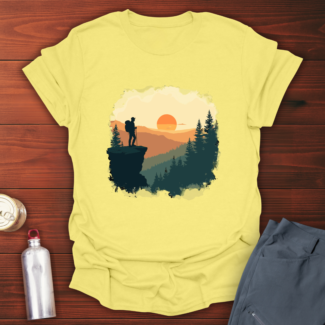 Hiker Sunrise T-Shirt