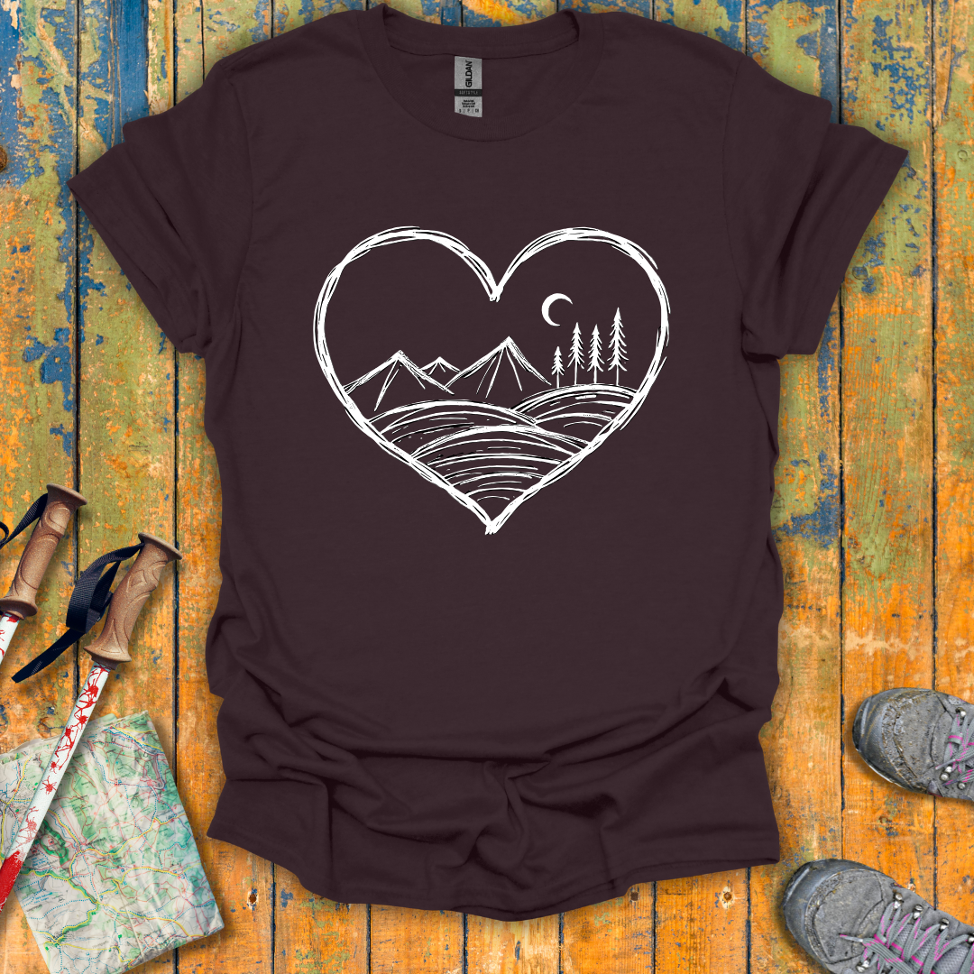 Sketch Heart T-Shirt