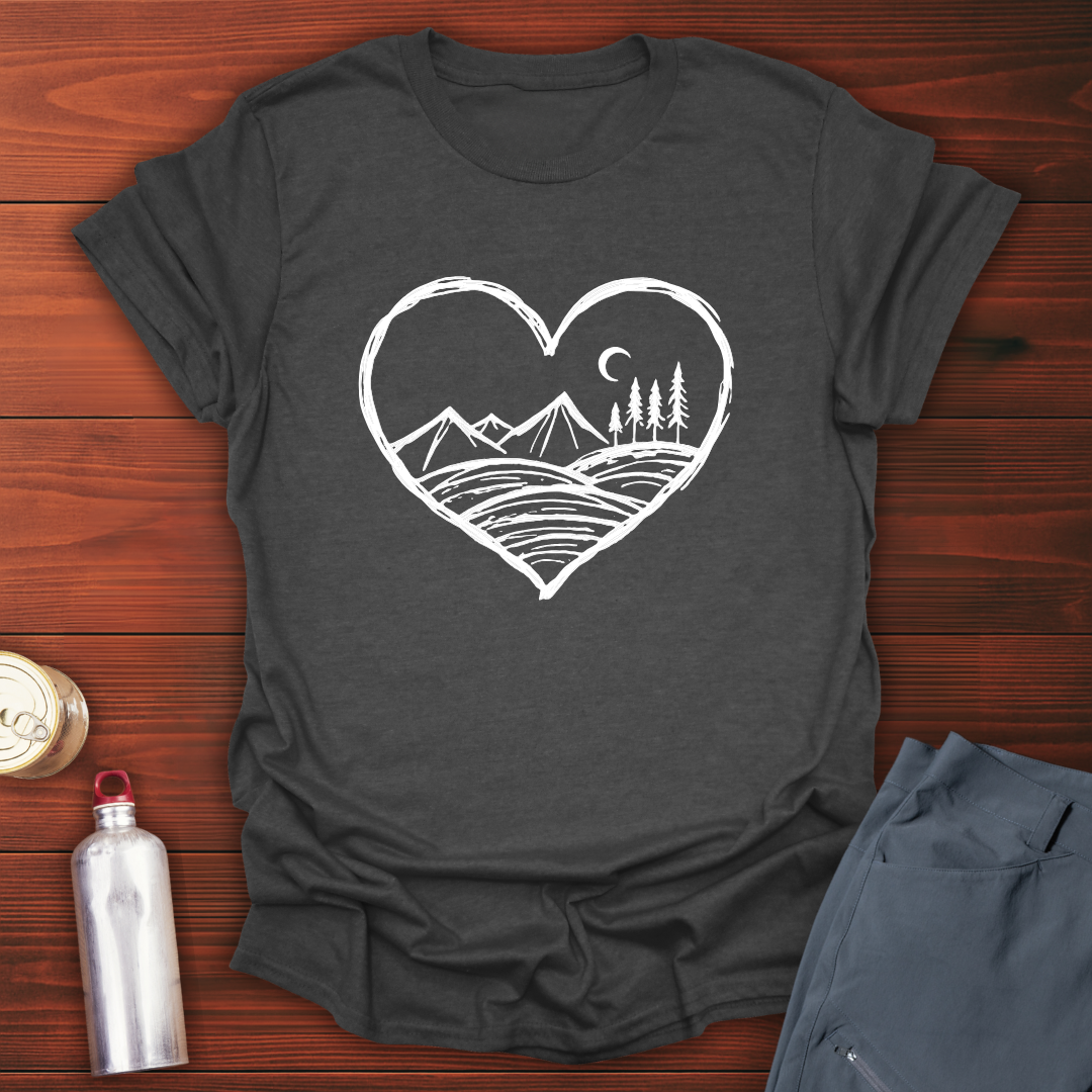 Sketch Heart T-Shirt