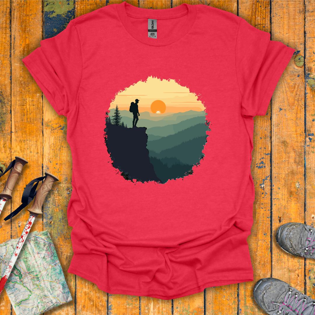 Hiker Sunrise T-Shirt