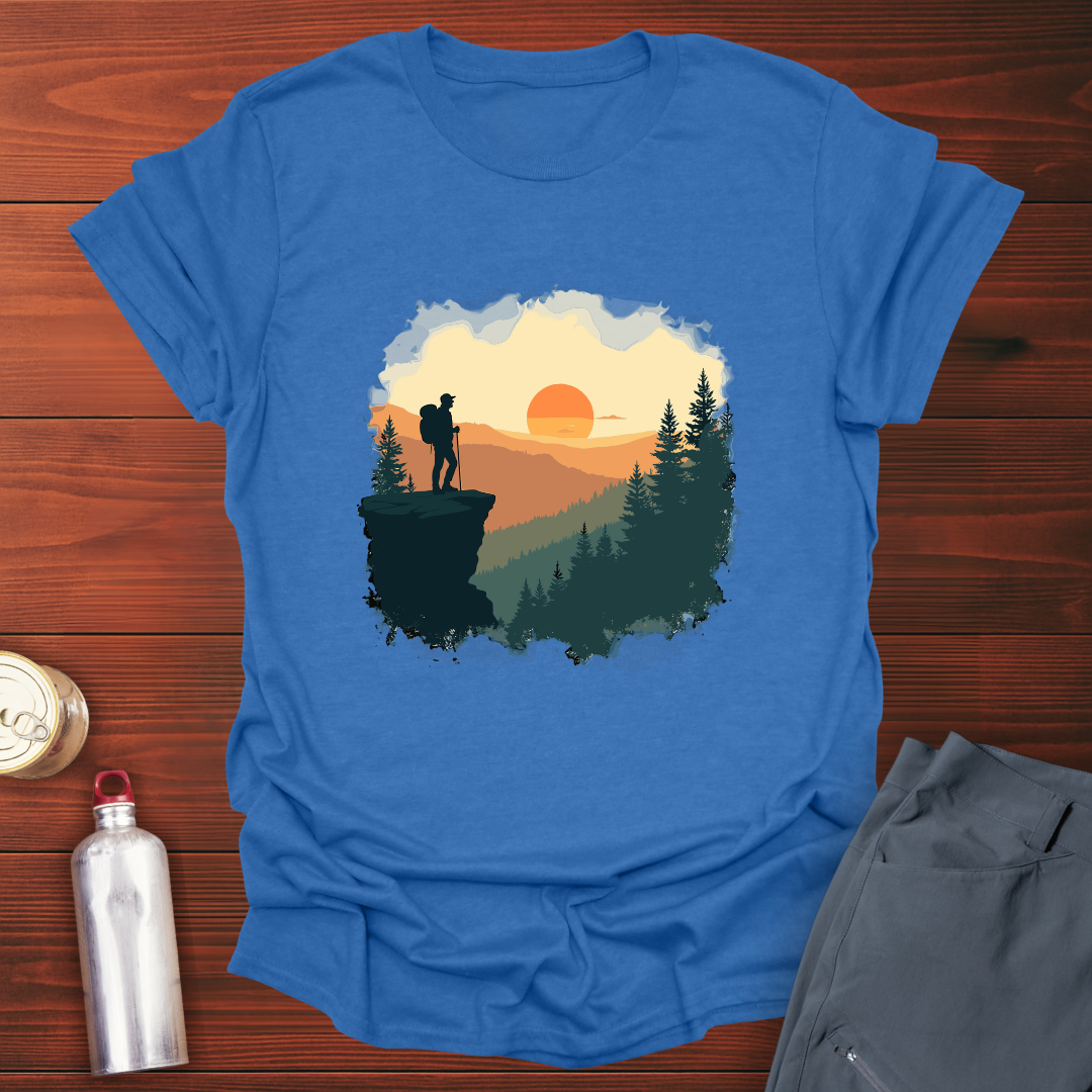 Hiker Sunrise T-Shirt