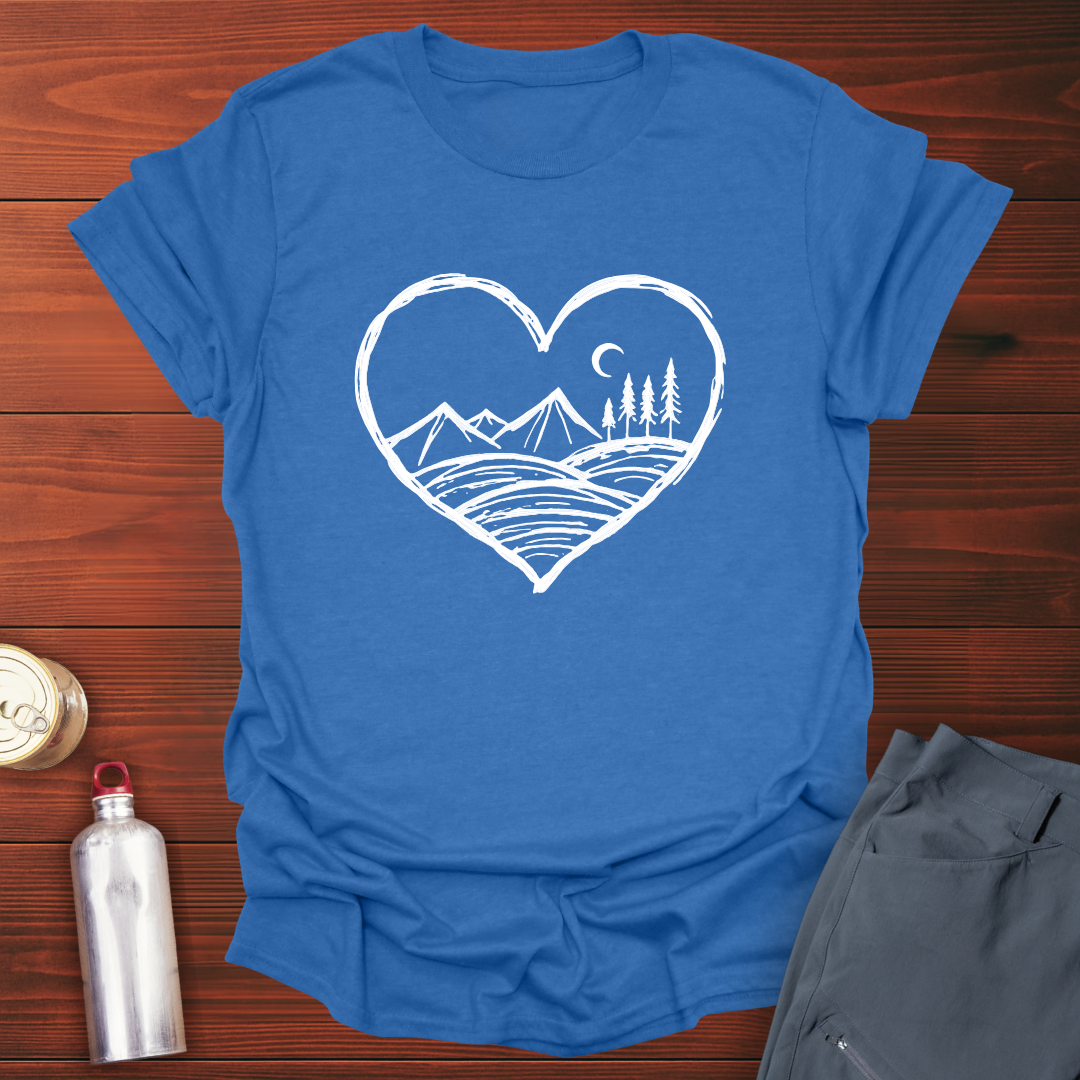 Sketch Heart T-Shirt