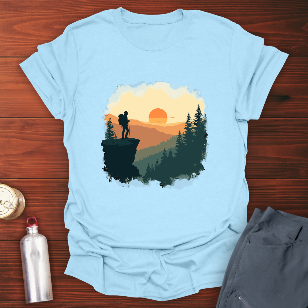 Hiker Sunrise T-Shirt