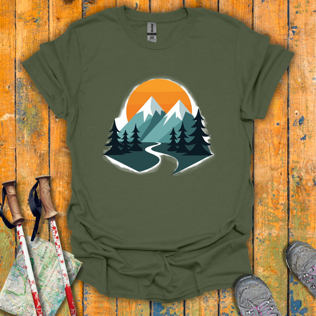 Polygon Peaks T-Shirt