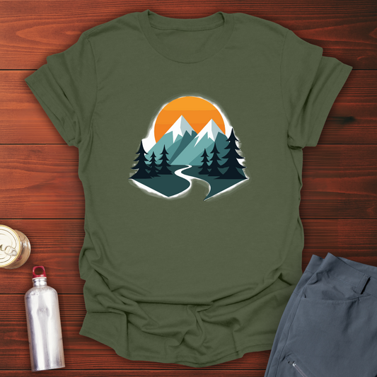 Polygon Peaks T-Shirt