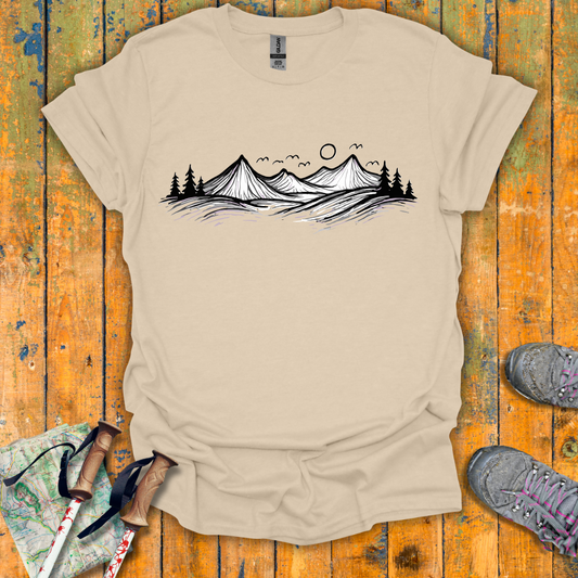 Sketch Scape T-Shirt