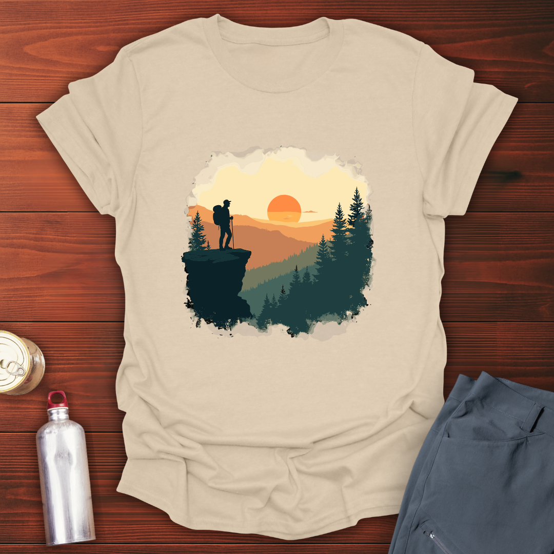 Hiker Sunrise T-Shirt